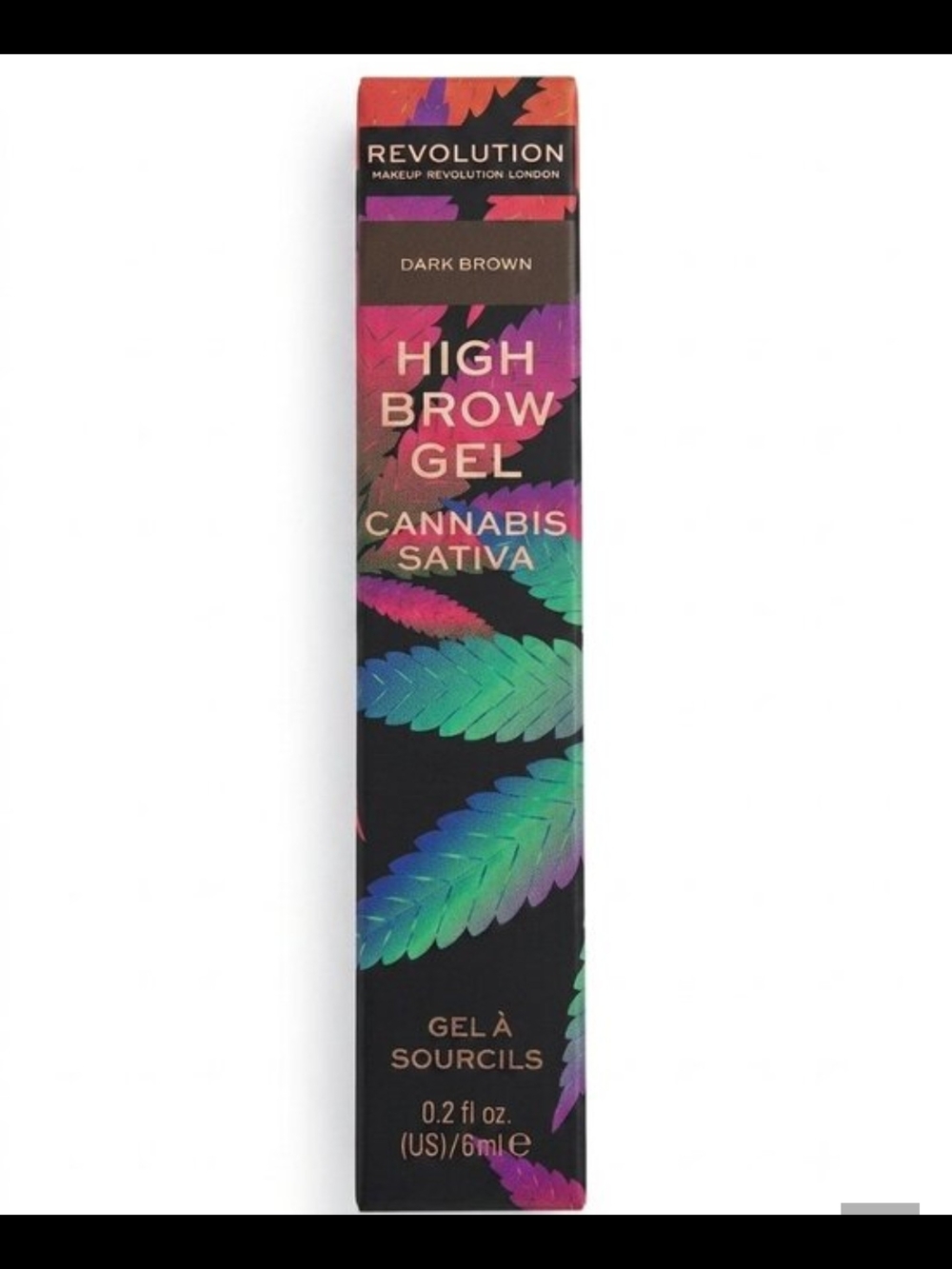 Revolution High Brow Gel In Dark Brown NIB